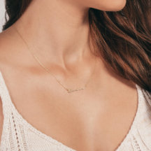 Perfekt Person's Namn Guld-Plated Necklace