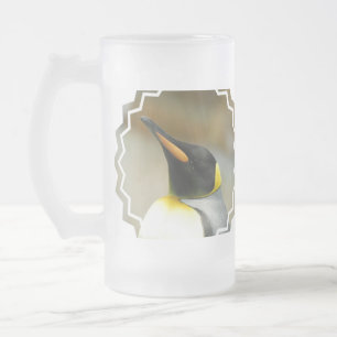 Perfekt pingvin frostat ölglas
