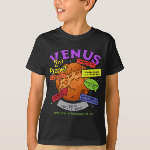 Perfekt Planets, lärare - Venus, Solar Syst T Shirt