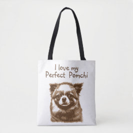 Perfekt Pomchi Tote Bag Tygkasse