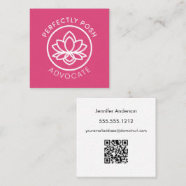 Perfekt POSH-advokat Fyrkantigt Visitkort