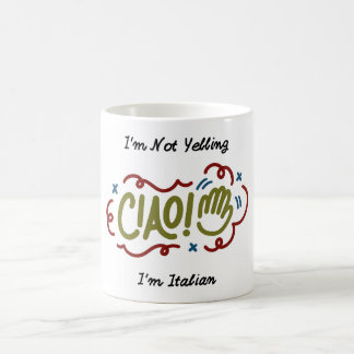 Perfekt present för italienare och italiensk-ameri kaffemugg