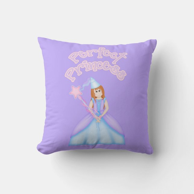 PERFEKT PRINCESS PILLOW LILA KUDDE (Framsida)