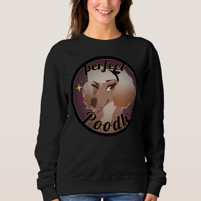 Perfekt Pudel T Shirt (Framsida)