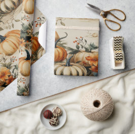 Perfekt Pumpkin Party Halloween Thanksgiving Fall Presentpapper