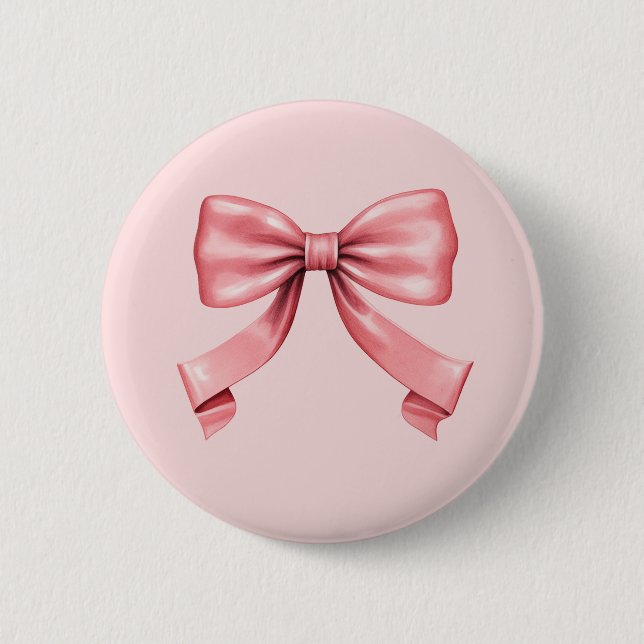 Perfekt Rosa Bow Knapp (Framsida)