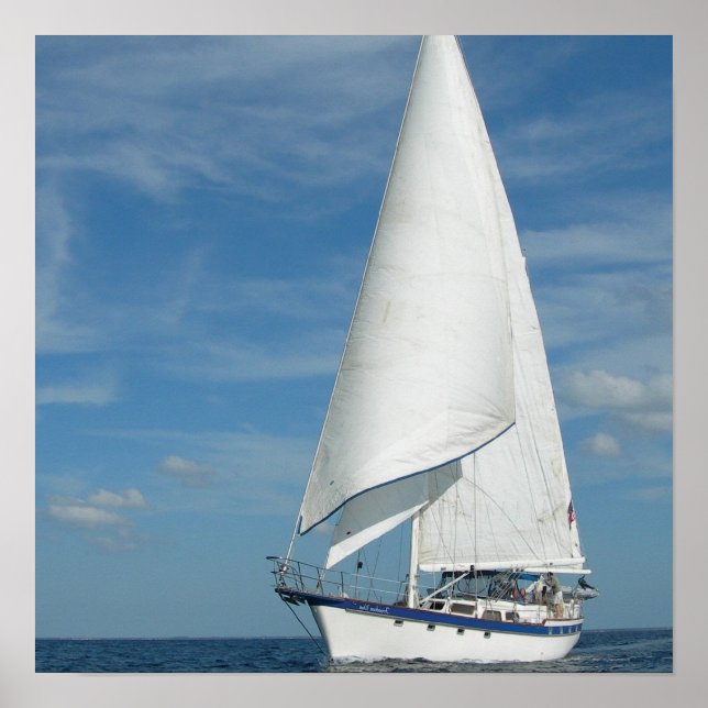 Perfekt Sail Poster (Framsidan)