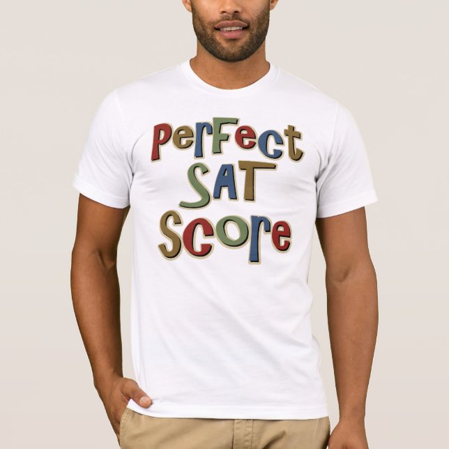 Perfekt SAT-ställning Tee Shirt (Framsida)