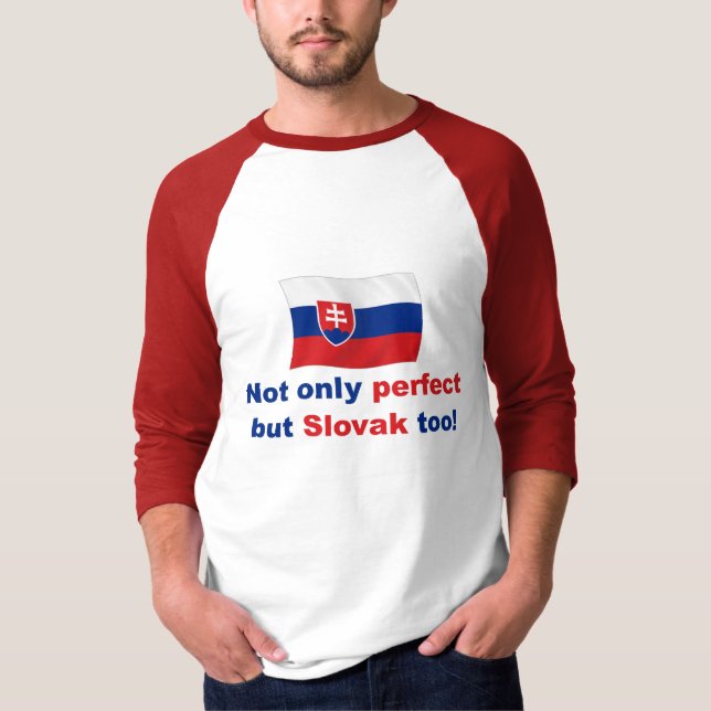Perfekt slovakiskt t-shirt (Framsida)