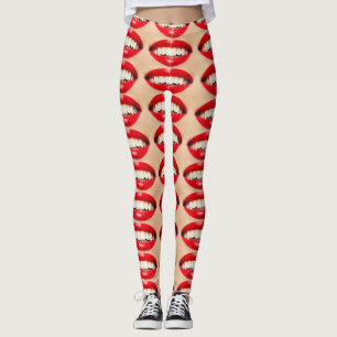Perfekt Smile Femme Fatale Pop-art Leggings
