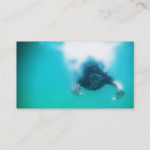 perfekt snorkeler visitkort