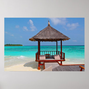 Perfekt strandkoja poster