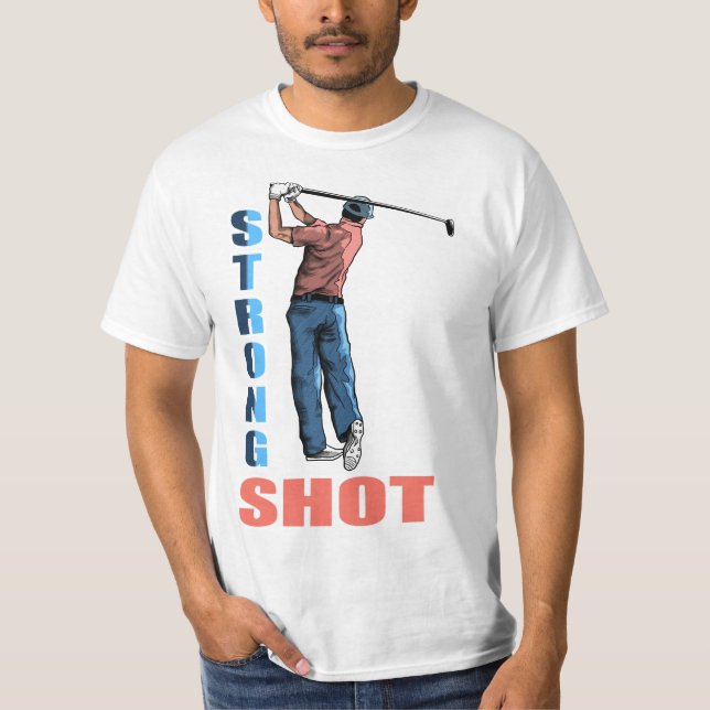Perfekt Strejka, Golf Glory T Shirt (Framsida)