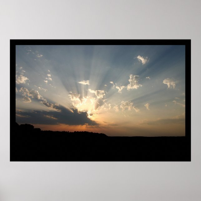 Perfekt Sunset Poster (Framsidan)