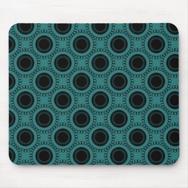 Perfekt Swanky Mousepad, Teal Musmatta (Framsidan)