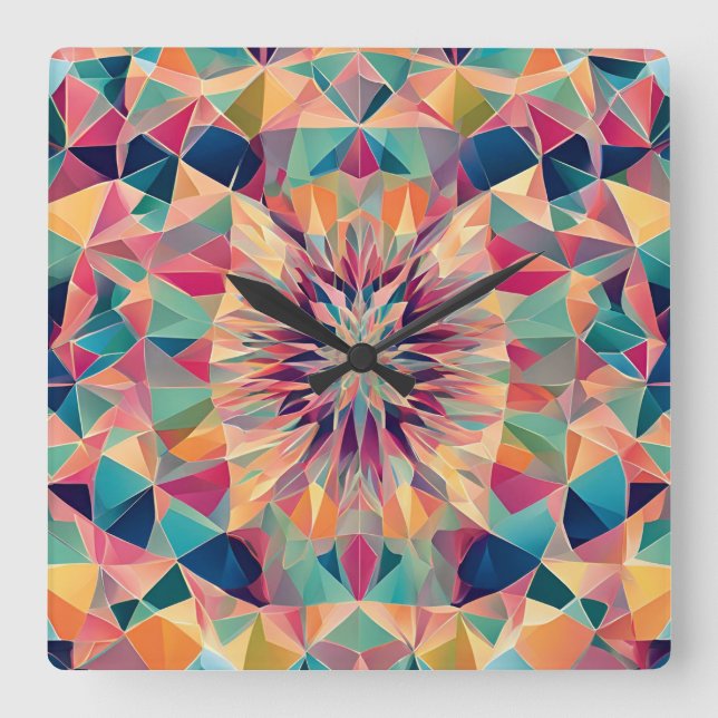 Perfekt Symmetry Neo Nexus Fyrkantig Klocka (Framsida)