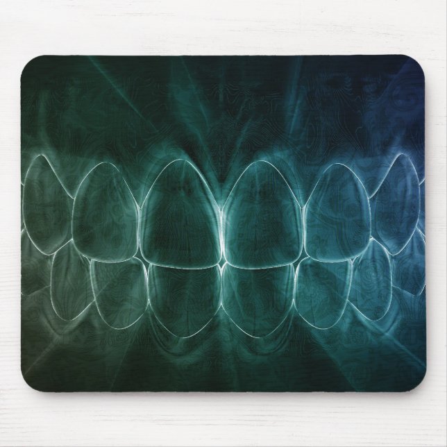 Perfekt Teeth Bita Dentist Mousepad Musmatta (Framsidan)