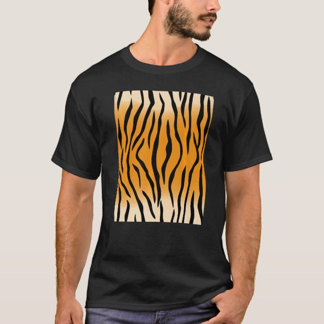 Perfekt Tiger Rand T Shirt (Framsida)