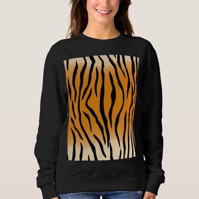 Perfekt Tiger Rand T Shirt (Framsida)
