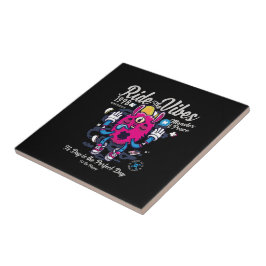 Perfekt till lycklig | Lönsam monster i fred | Kakelplatta