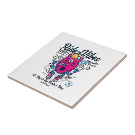 Perfekt till lycklig | Lönsam monster i fred | Kakelplatta