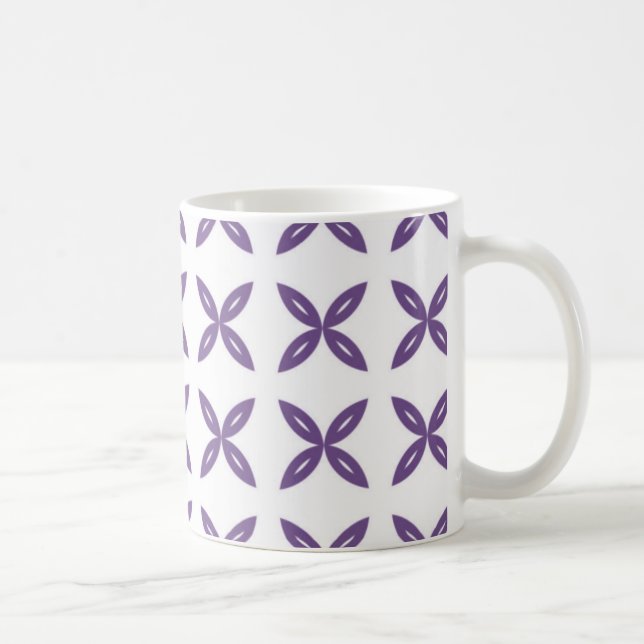 perfekt Trendig Mugg, Violet Kaffemugg (Höger)