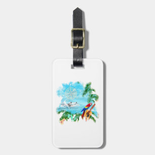 Perfekt Tropical Music Bagagebricka