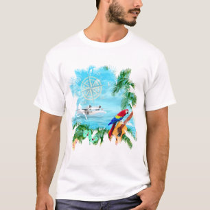 Perfekt Tropical Music T Shirt