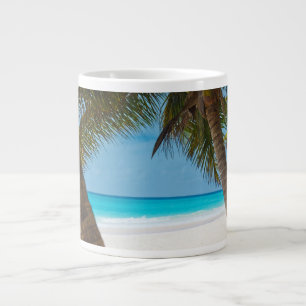 Perfekt Tropical Paradise Beach Jumbo Mugg