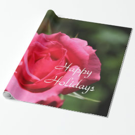 perfekt, underbar sommar het rosa ros blomma foto presentpapper