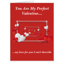 Perfekt Valentine Card (Oversize)