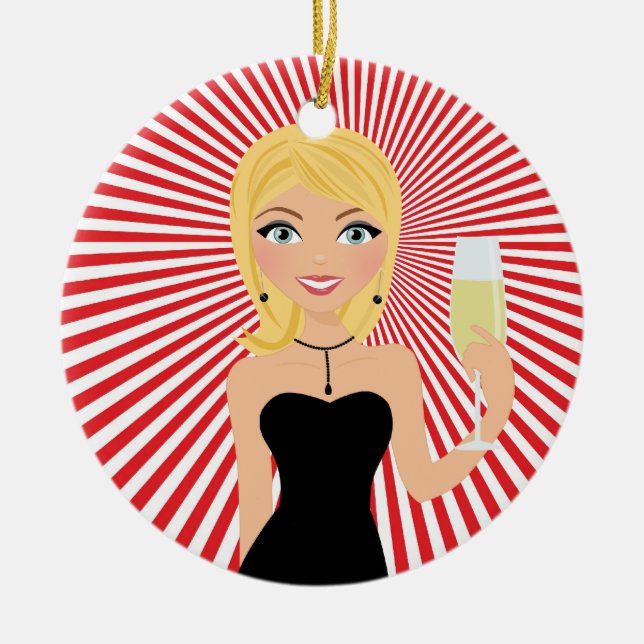 PERFEKT VÄRDINNA - SRF JULGRANSPRYDNAD KERAMIK (Framsidan)