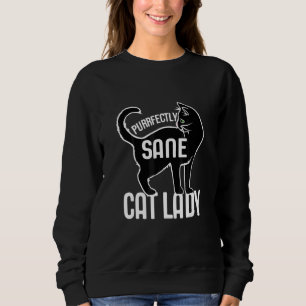 Perfekt vettig kattdam Jag älskar mina katter T Shirt
