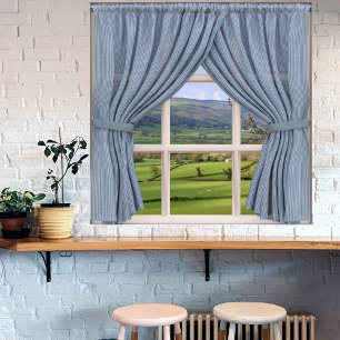 Perfekt View: Fake Window to Valley and Backe Poster