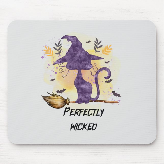 Perfekt Wicked - Svartvit. Musmatta (Framsidan)