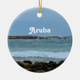 Perfekta Aruba Julgransprydnad Keramik