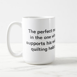 Perfekta manQuilters mugg