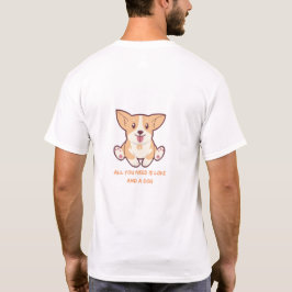 Perfekta mönster för hundälskare & husdjurspresent t shirt