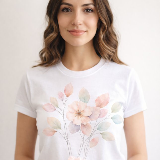 Perfekta Pastellblommor T Shirt (Skapare uppladdad)