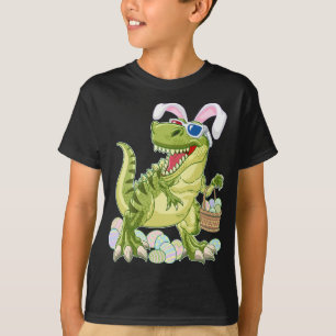 Perfekta pojkar TRex Dino för påskDinosaurskjort T Shirt