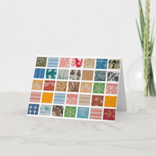 Perfekta Pyrex Julhälsningar kortet Kort