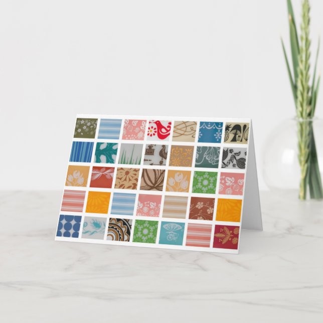 Perfekta Pyrex Julhälsningar kortet Kort (Framsida)