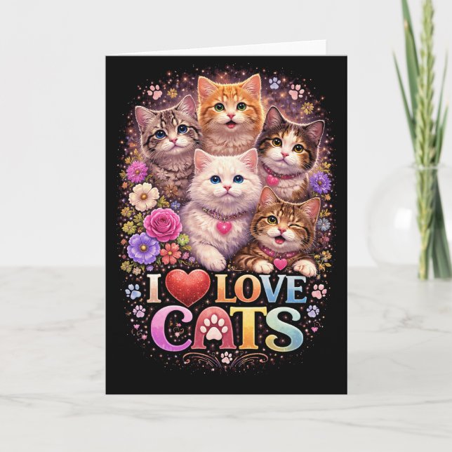 Perfekta små hjärtan helgkort (Framsida)