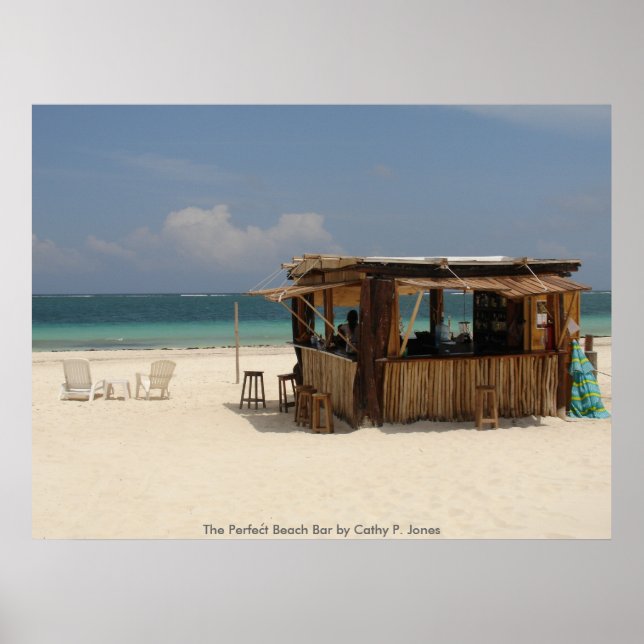 Perfekten Beach Pub Poster (Framsidan)