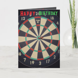 Perfekten: Bullseye på ritytan. Kort