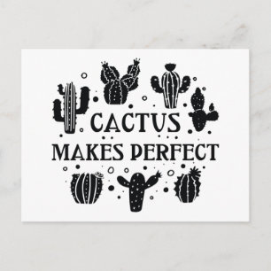 Perfekten Cactus Makes Vykort