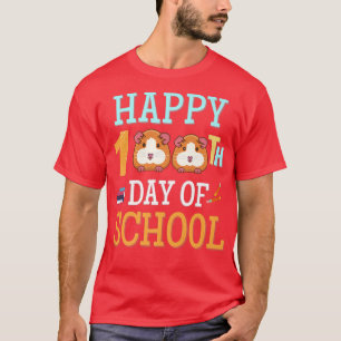 Perfekten Lycklig 100 dagar i SkolGuinea Gris för T Shirt