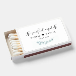 Perfekten matchar minimalistisk vattenfärgsgrön