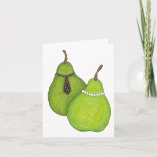 Perfekten parar Notecard Kort