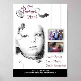 Perfekten Pixel 1 Poster